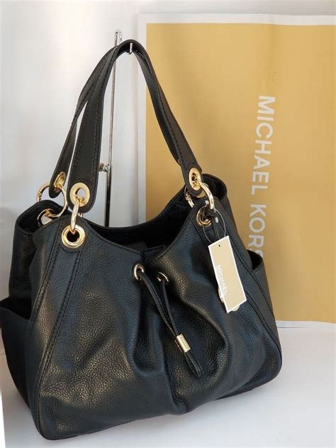 Michael Kors Ludlow Large Leather Shoulder Bag 